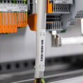 Kabelbündelmarkierer für Smart Printer für die Verwendung mit Kabelbindern weiß