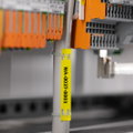 Kabelbündelmarkierer für Smart Printer für die Verwendung mit Kabelbindern gelb
