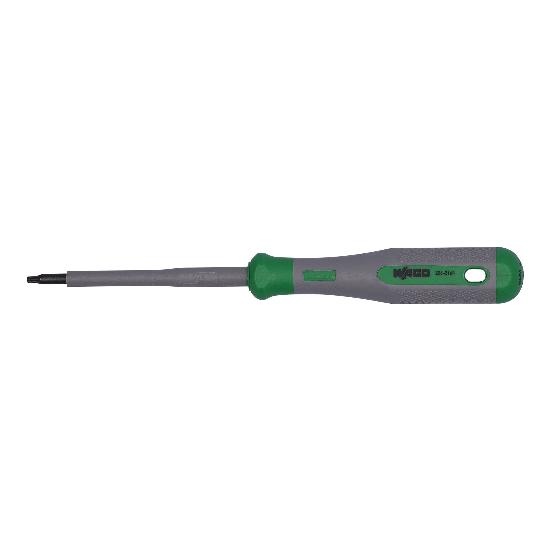 VDE-Torx®-Schraubendreher T10 VDE-geprüft grün/grau – Bild 3 von 4