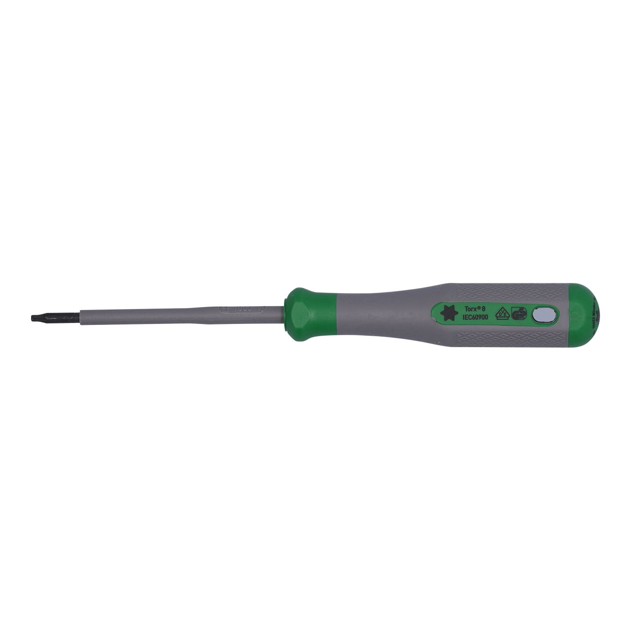 VDE-Torx®-Schraubendreher T8 VDE-geprüft grün/grau – Bild 2 von 4