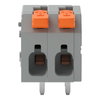 Leiterplattenklemme Hebel 2,5 mm² grau