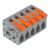 Anreihbare Leiterplattenklemme Hebel 2,5 mm²