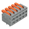 Anreihbare Leiterplattenklemme Hebel 2,5 mm²