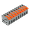 Leiterplattenklemme Hebel 2,5 mm² grau