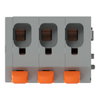 Leiterplattenklemme Hebel 2,5 mm² grau