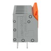Leiterplattenklemme Hebel 2,5 mm² grau