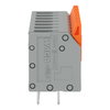 Leiterplattenklemme Hebel 2,5 mm² grau
