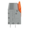 Leiterplattenklemme Hebel 2,5 mm² grau