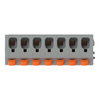 Leiterplattenklemme Hebel 2,5 mm² grau