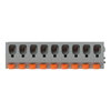 Leiterplattenklemme Hebel 2,5 mm² grau