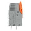 Leiterplattenklemme Hebel 2,5 mm² grau