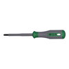 VDE-Kreuzschlitz-Schraubendreher PH2 x 100 VDE-geprüft grün/grau