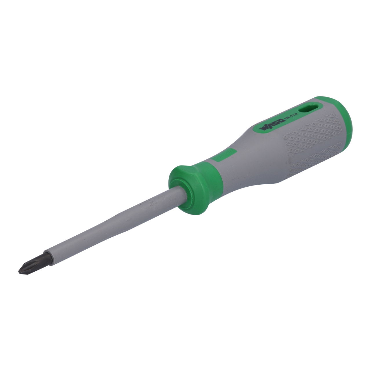VDE-Kreuzschlitz-Schraubendreher PH2 x 100 VDE-geprüft grün/grau