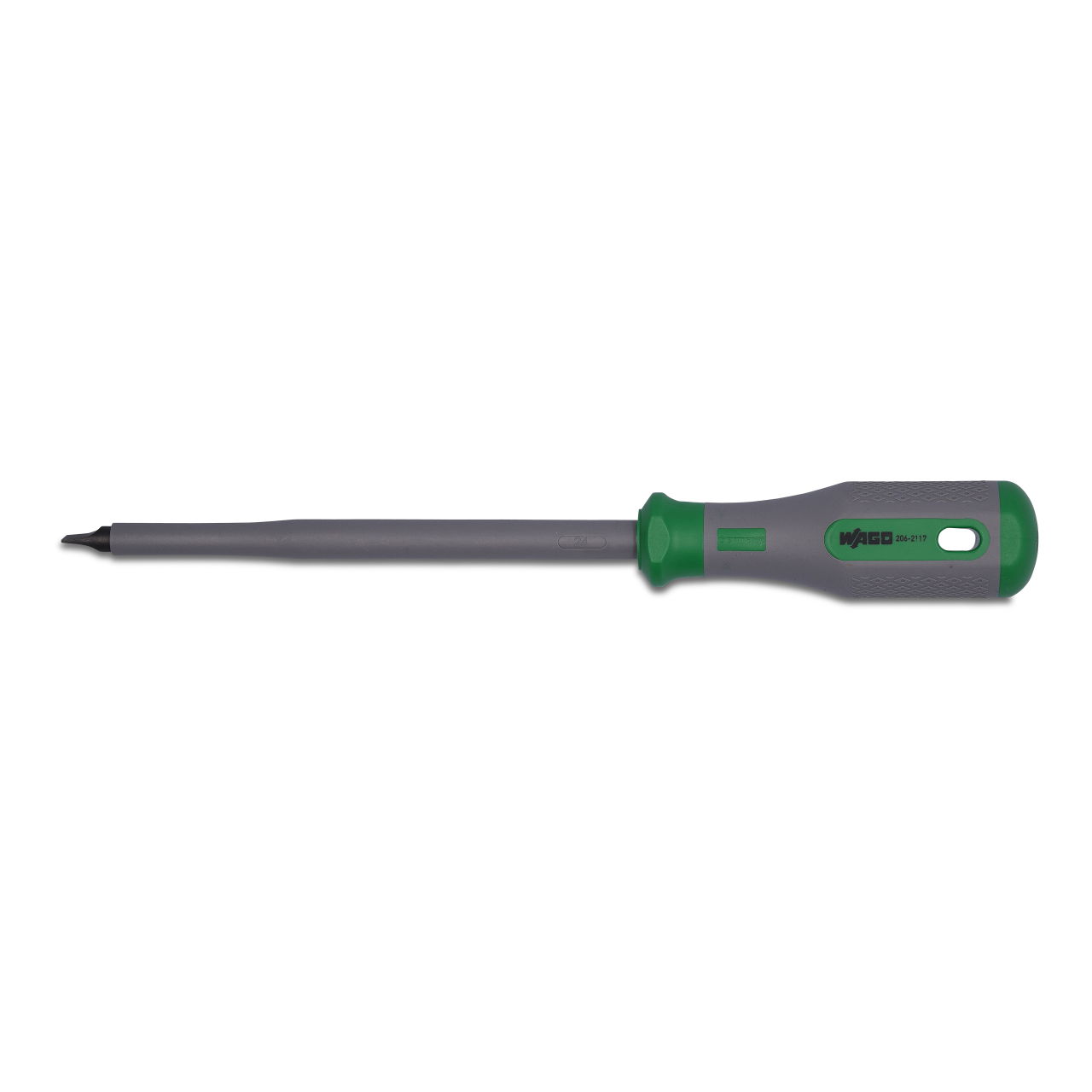 VDE-Schlitzschraubendreher 8,0 x 1,2 x 175 VDE-geprüft grün/grau – Bild 3 von 4