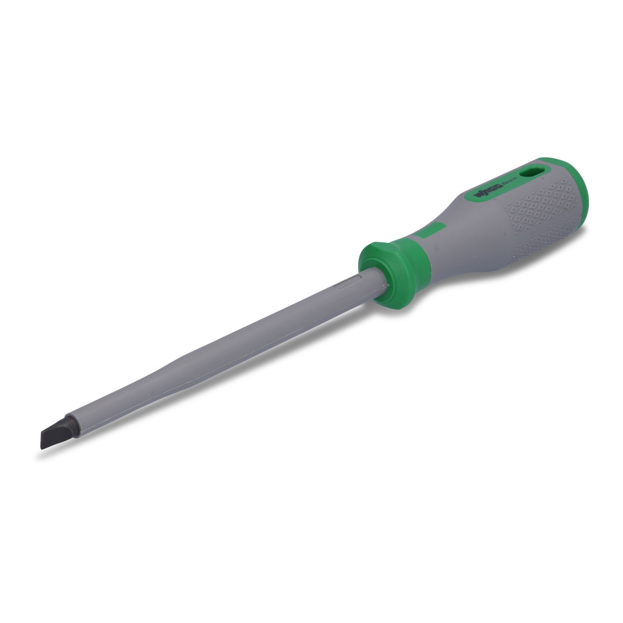 VDE-Schlitzschraubendreher 8,0 x 1,2 x 175 VDE-geprüft grün/grau