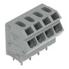 2-Leiter-Leiterplattenklemme 0,75 mm² Rastermaß 5/5,08 mm grau