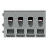 2-Leiter-Leiterplattenklemme 0,75 mm² Rastermaß 5/5,08 mm grau