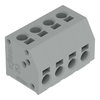 2-Leiter-Leiterplattenklemme 1,5 mm² Rastermaß 5 mm grau