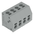 2-Leiter-Leiterplattenklemme 1,5 mm² Rastermaß 5 mm grau