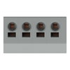 2-Leiter-Leiterplattenklemme 1,5 mm² Rastermaß 5 mm grau