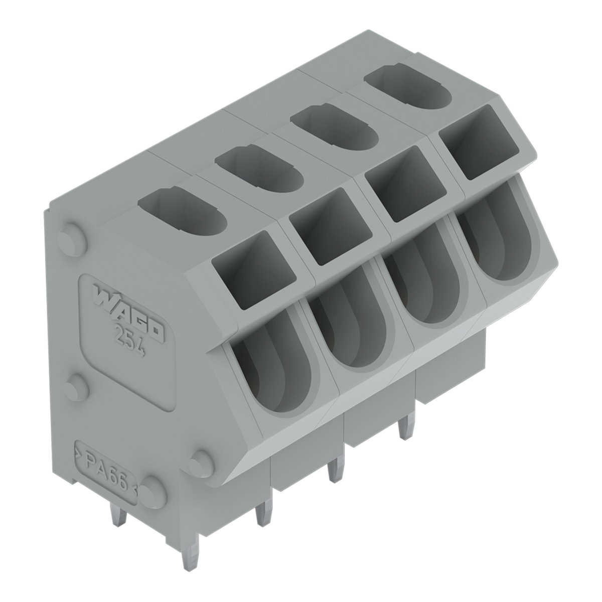 Leiterplattenklemme 2,5 mm² Rastermaß 5/5,08 mm schwarz