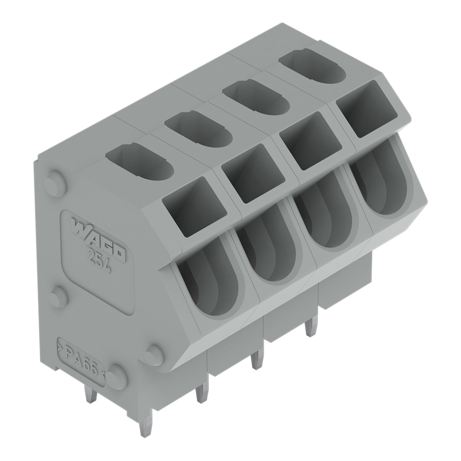 Leiterplattenklemme 2,5 mm² Rastermaß 5/5,08 mm schwarz