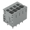 Leiterplattenklemme 4 mm² Rastermaß 5 mm grau