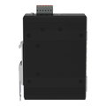 Industrial-Managed-Switch 8 Ports 1000Base-T 4 SFP Gigabit Ethernet Ports metallisch schwarz