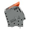 Leiterplattenklemme Hebel 16 mm² grau
