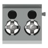Leiterplattenklemme 2,5 mm² Rastermaß 5 mm grau