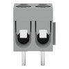 Leiterplattenklemme 2,5 mm² Rastermaß 5 mm grau