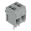 Leiterplattenklemme 2,5 mm² Rastermaß 5,08 mm grau