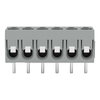 Leiterplattenklemme 2,5 mm² Rastermaß 5 mm grau
