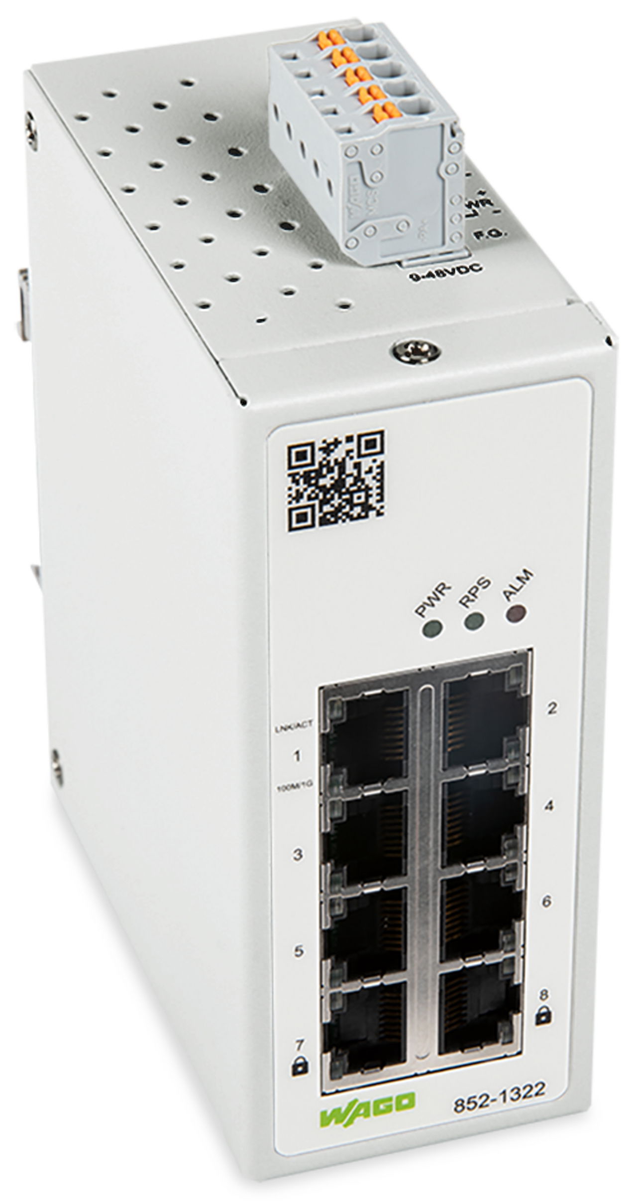 Industrial-Managed-Switch 8 Ports 1000Base-T MAC Security