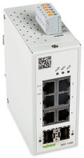 Industrial-Managed-Switch 6-Port 1000BASE-T 2-Slot 1000BASE-SX/LX