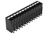 SMD-Leiterplattenklemme Drücker 1,5 mm² schwarz