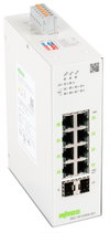 Lean-Managed-Switch 8 Ports 1000Base-T 2-Slot 1000BASE-SX/LX