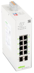 Lean-Managed-Switch 8 Ports 1000Base-T 2-Slot 1000BASE-SX/LX
