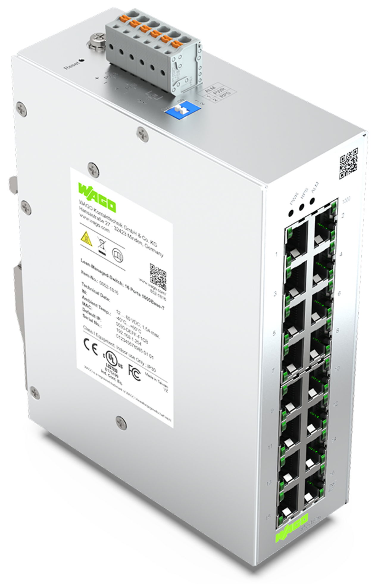 Lean-Managed-Switch 16 Ports 1000Base-T