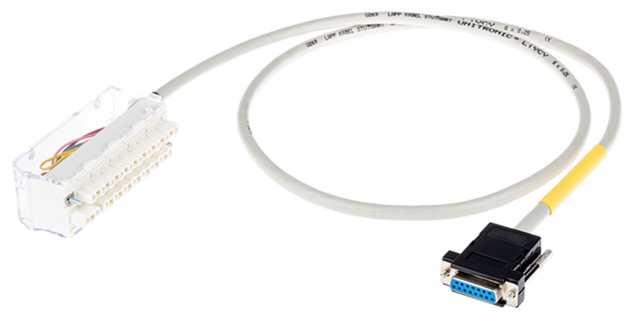 Systemleitung für Schneider Modicon M340 4 Analogeingänge, Strom