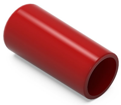 Schutzkappe Größe1 für Buchsen und Stecker rot