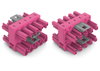 3-fach-Verteiler 5-polig Kod. B pink