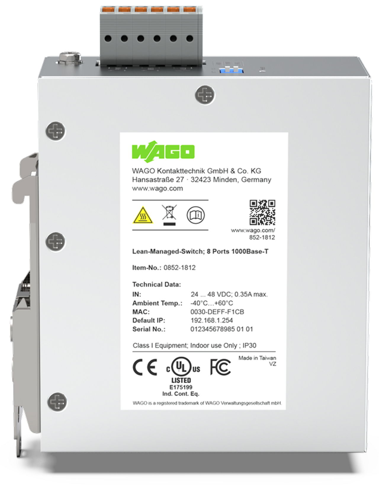 Lean-Managed-Switch 8 Ports 1000Base-T – Bild 3 von 7