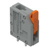 Leiterplattenklemme Hebel 1,5 mm² grau