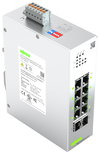 Lean-Managed-Switch 8 Ports 1000Base-T 2-Slot 1000BASE-SX/LX