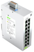 Lean-Managed-Switch 16 Ports 1000Base-T lichtgrau
