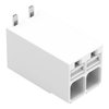 SMD-Leiterplattenklemme Drücker 1,5 mm² weiß