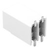 SMD-Leiterplattenklemme Drücker 1,5 mm² weiß