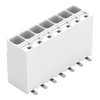SMD-Leiterplattenklemme Drücker 1,5 mm² weiß