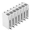 SMD-Leiterplattenklemme Drücker 1,5 mm² weiß